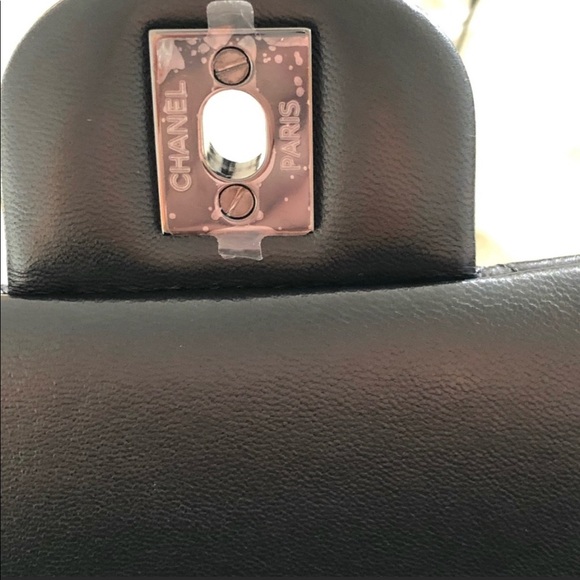 FULL SET - CHANEL Mini Classic Handbag (“So Black” - 21B) - Picture 11 of 16